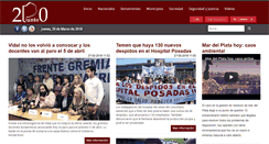 Desktop Screenshot of buenosaires2punto0.com.ar
